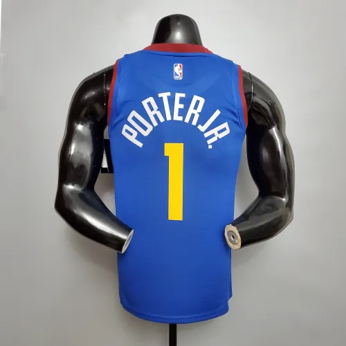 Michael Porter Jr. Denver Nuggets Theme Limited City Edition Blue Swingman Jersey