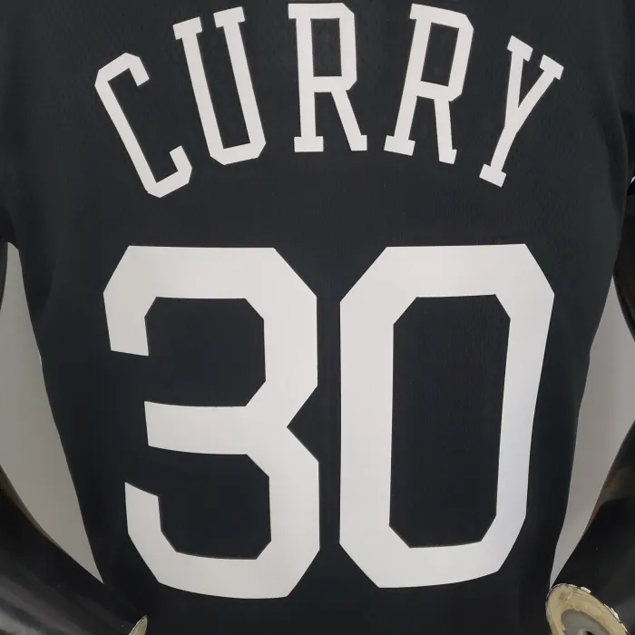 Stephen Curry Golden State Warriors Bonus Edition Swingman Jersey Black