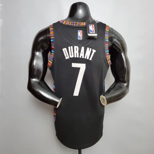 Kevin Durant Brooklyn Nets City Version Swingman Jersey Black