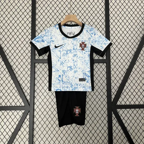 Portugal 2024 Euro Away Kids Suit