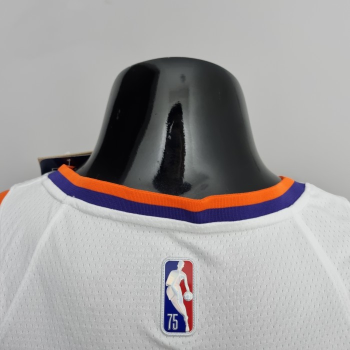 Devin Booker Phoenix Suns 75th Anniversary Swingman Jersey White