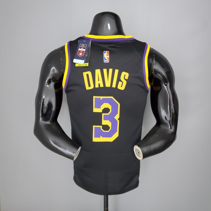 Anthony Davis Los Angeles Lakers 2020/21 Swingman Jersey Black