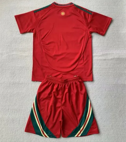 Wales Euro 2024 Home Kids Suit