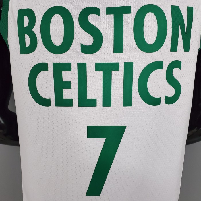 Jaylen Brown Boston Celtics City Edition Swingman Jersey White