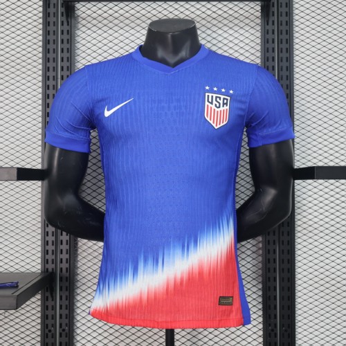 USA 2024 Away Player Version Man Jersey