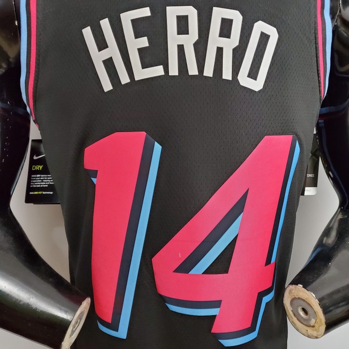 Tyler Herro Miami Heat Swingman Jersey Black