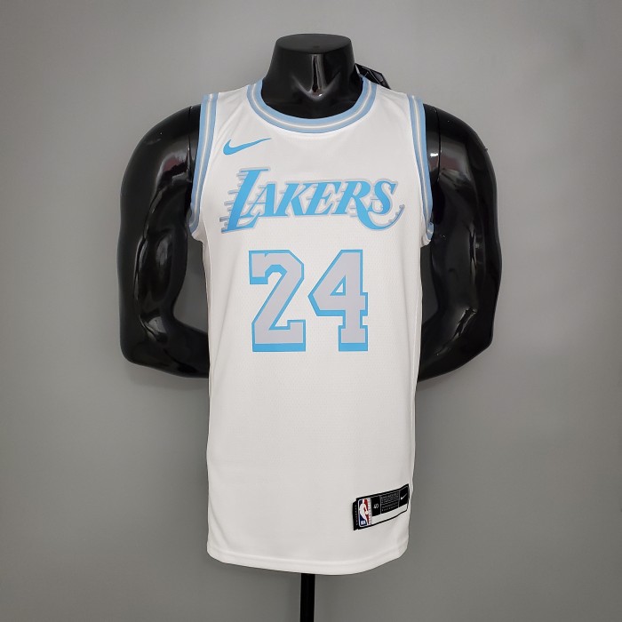 Kobe Bryant Los Angeles Lakers Swingman Jersey White