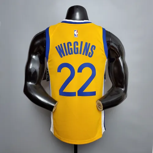 Andrew Wiggins Golden State Warriors Swingman Jersey Yellow