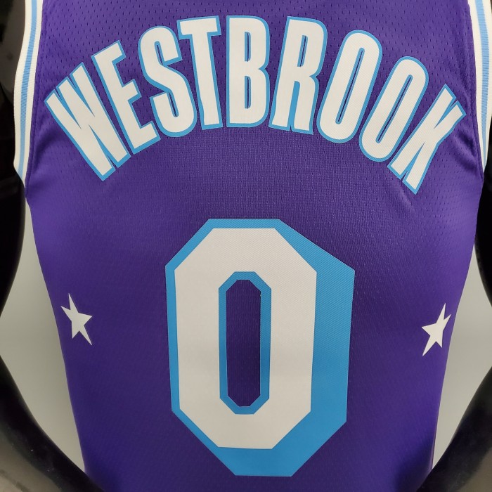 Russell Westbrook Los Angeles Lakers 2021/22 City Edition Swingman Jersey Purple