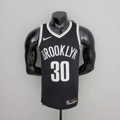 Seth Curry Brooklyn Nets 75th Anniversary Swingman Jersey Black