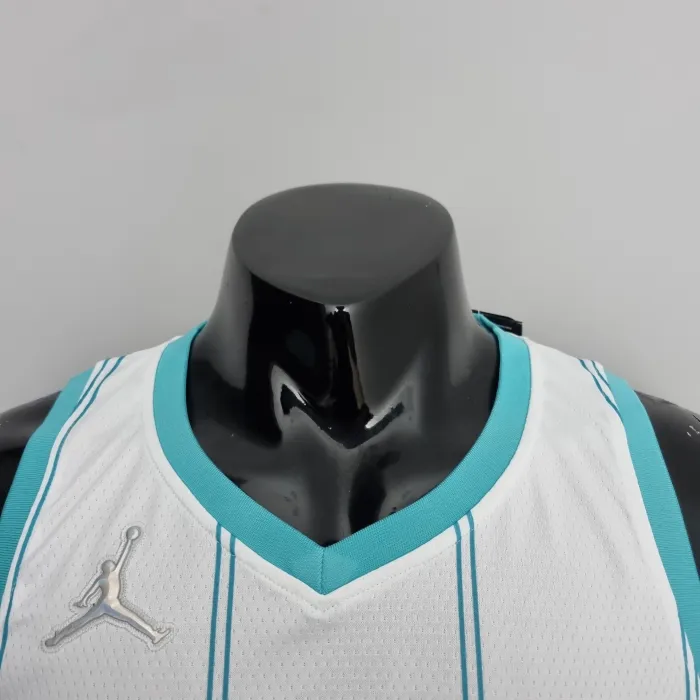 LaMelo Ball Charlotte Hornets 75th Anniversary Swingman Jersey White