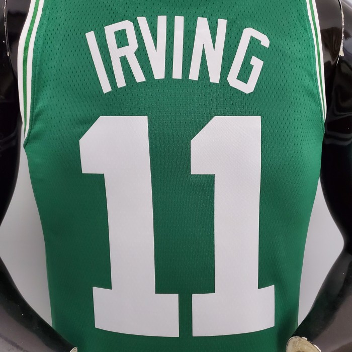 Kyrie Irving Boston Celtics 75th Anniversary Swingman Jersey Green