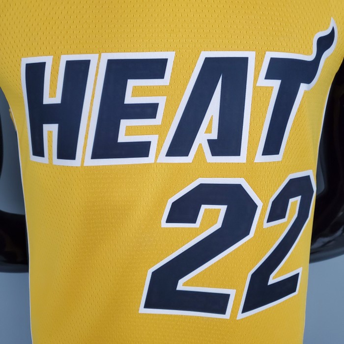 Jimmy Butler Miami Heat Bonus Edition Swingman Jersey Yellow