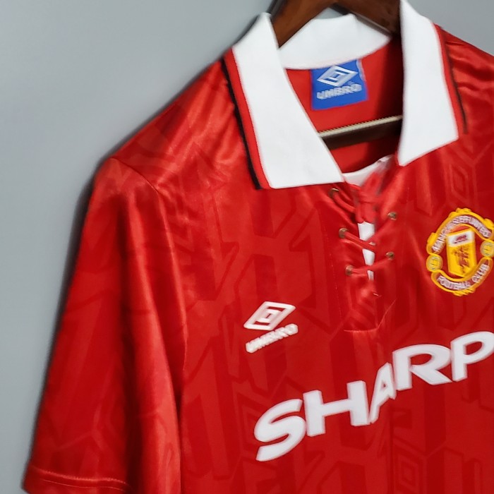 Manchester United Home Retro Jersey 1992/94