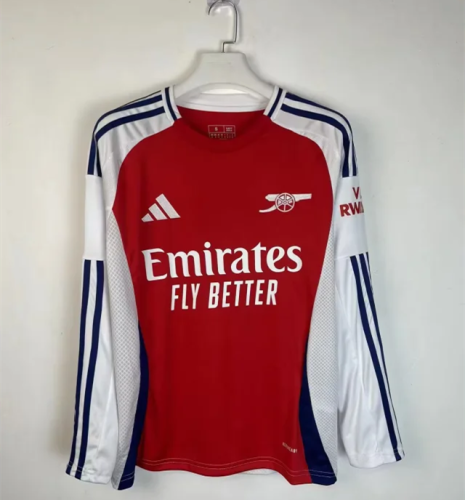 Arsenal Home 24/25 Men's Long Sleeve Shirt
