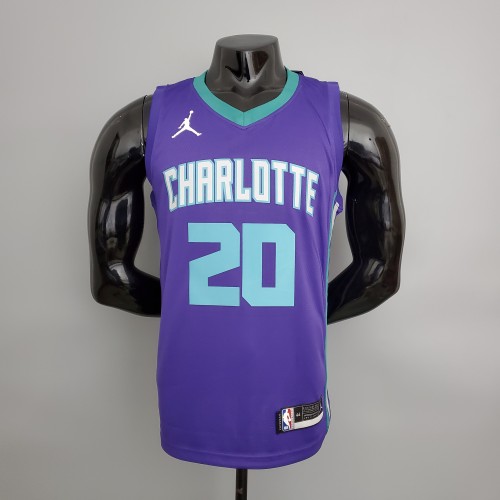 Gordon Hayward Charlotte Hornets Swingman Jersey Purple