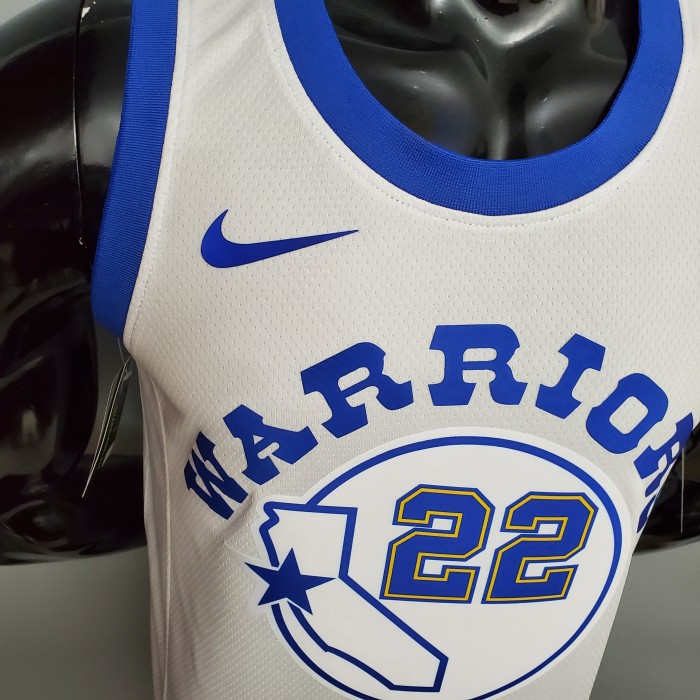 Andrew Wiggins Golden State Warriors Retro Version Swingman Jersey White