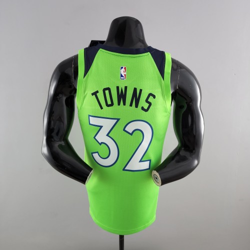 Karl-Anthony Towns Minnesota Timberwolves Swingman Jersey Green