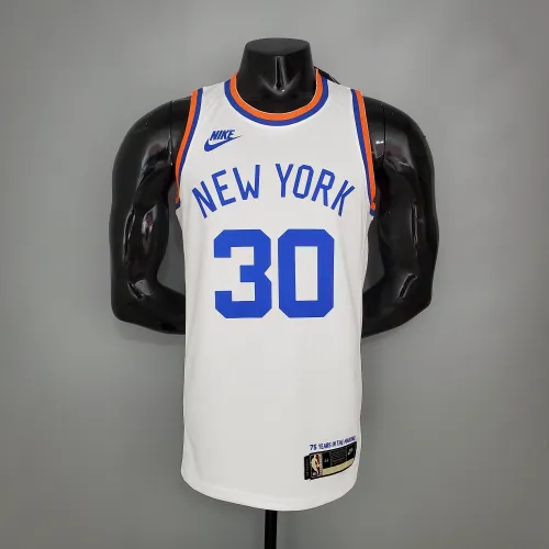 Julius Randle New York Knicks 75th Anniversary Swingman Jersey White