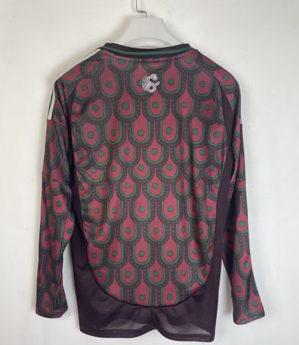 Mexico Copa America 2024 Home Man Long Sleeve Jersey