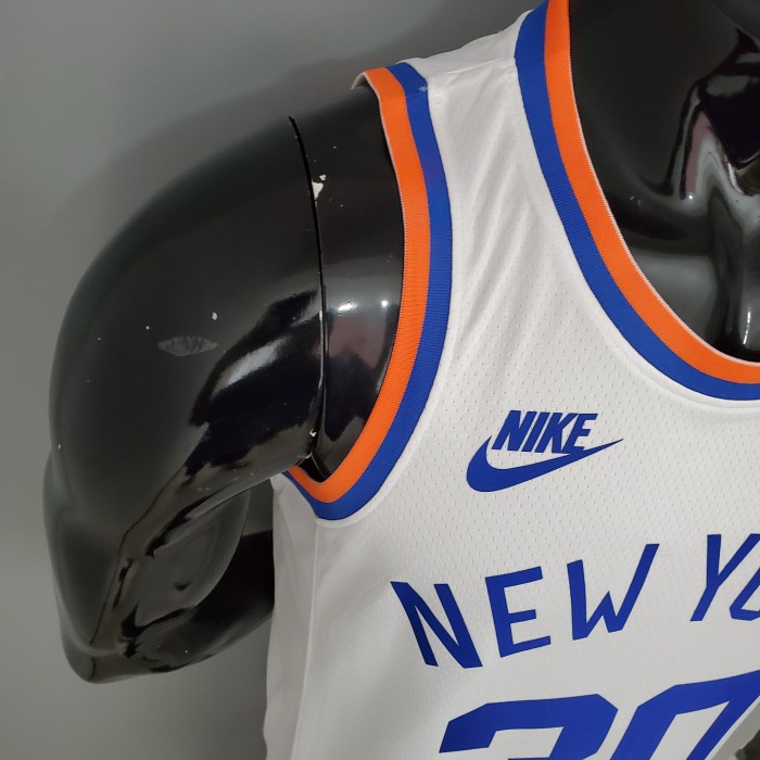 Julius Randle New York Knicks 75th Anniversary Swingman Jersey White