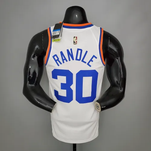 Julius Randle New York Knicks 75th Anniversary Swingman Jersey White
