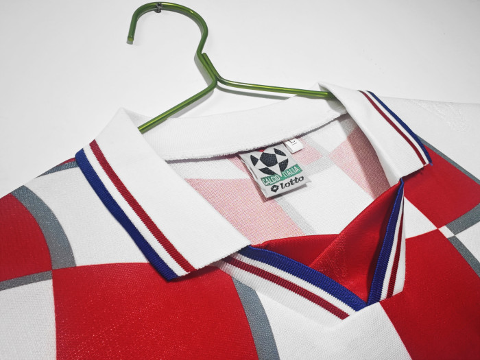 Croatia Home Retro Jersey 1998