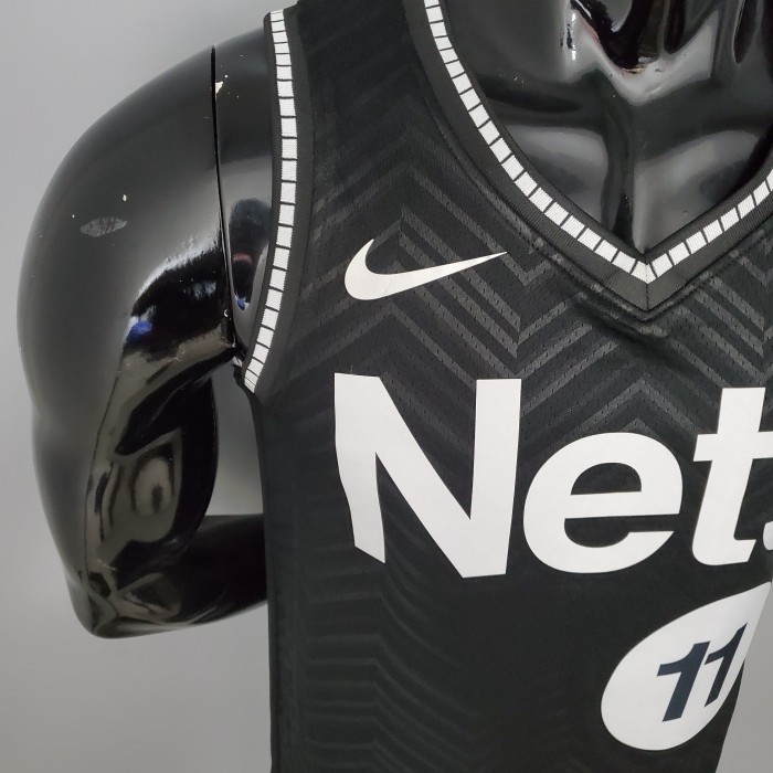 Kyrie Irving Brooklyn Nets Bonus Edition Swingman Jersey Black