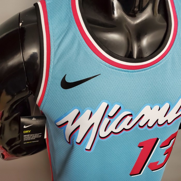 Bam Adebayo Miami Heat Swingman Jersey Blue