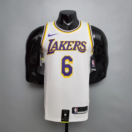 LeBron James Los Angeles Lakers 2020/21 Swingman Jersey White