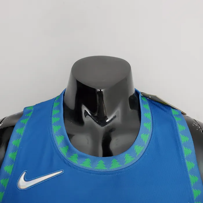 D'Angelo Russell Minnesota Timberwolves 75th Anniversary 2022 Swingman Jersey Blue