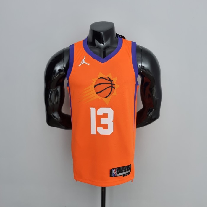 Steve Nash Phoenix Suns 75th Anniversary Swingman Jersey Orange