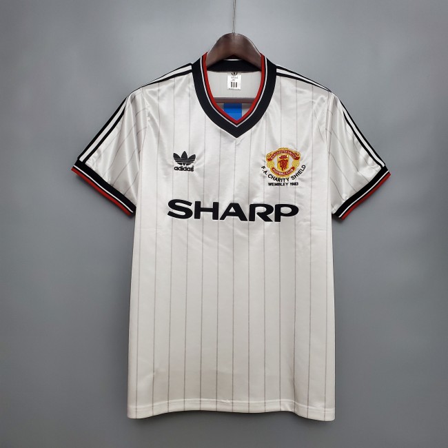 Manchester United Away Retro Charity Shield Jersey 1983/84