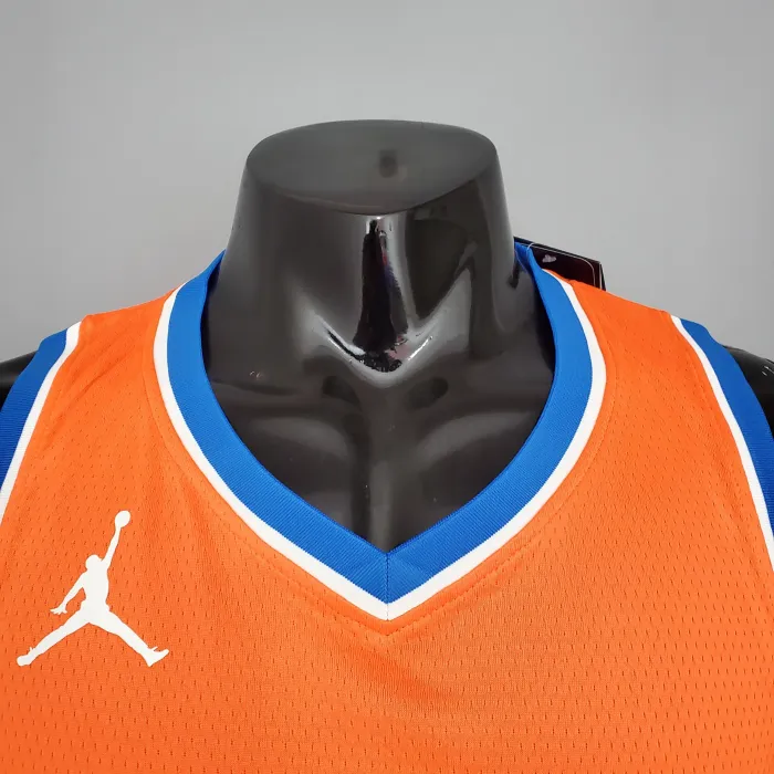 Russell Westbrook Oklahoma City Thunder Swingman Jersey Blue