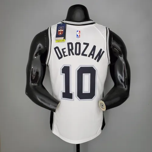 DeMar DeRozan San Antonio Spurs Swingman Jersey White