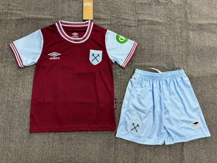 West Ham United Home Kids Suit 24/25
