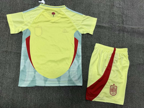 Spain Euro 2024 Away Kids Suit