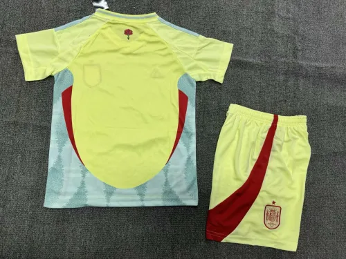 Spain Euro 2024 Away Kids Suit