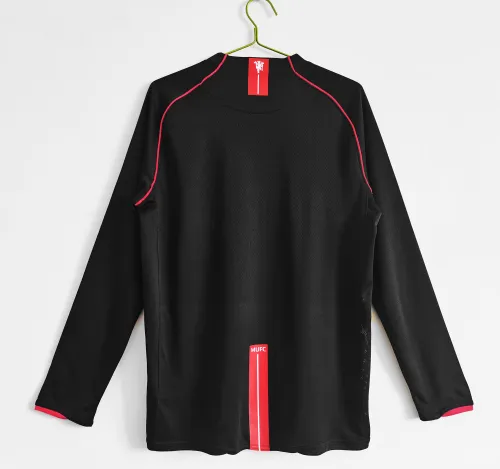 Manchester United Away Long Sleeve Retro Jersey 2007/08