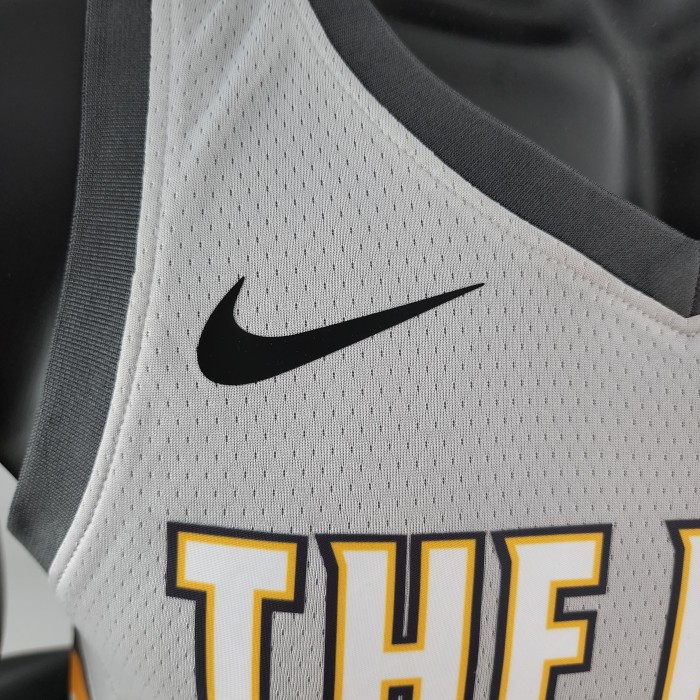 Kyrie Irving Cleveland Cavaliers Grey Swingman Jersey 2018