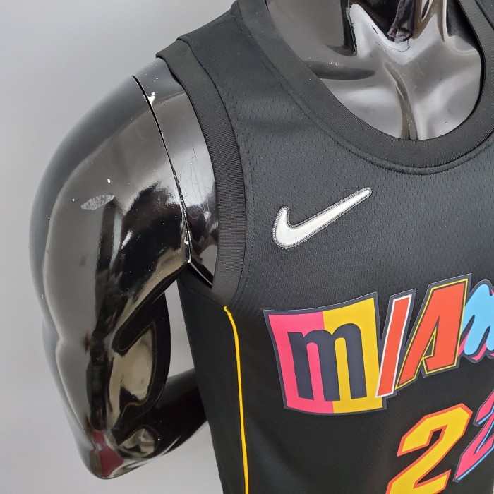 Jimmy Butler Miami Heat 2022 City Edition Swingman Jersey Black