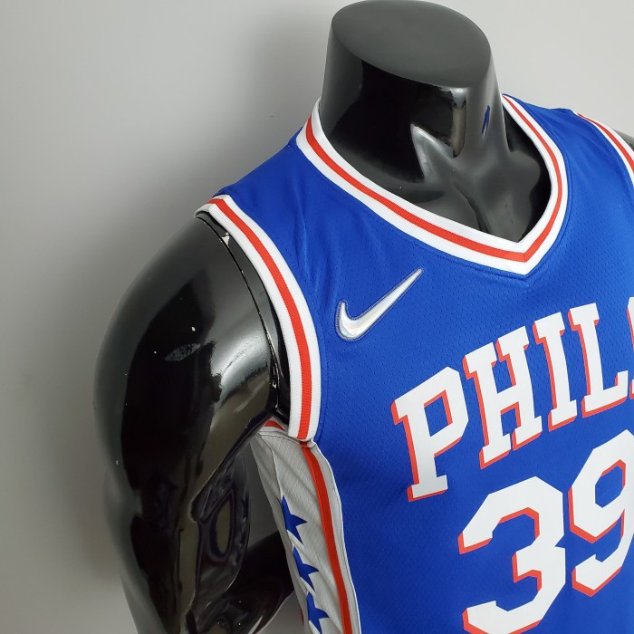 Dwight Howard Philadelphia 76ers 75th Anniversary Swingman Jersey Blue