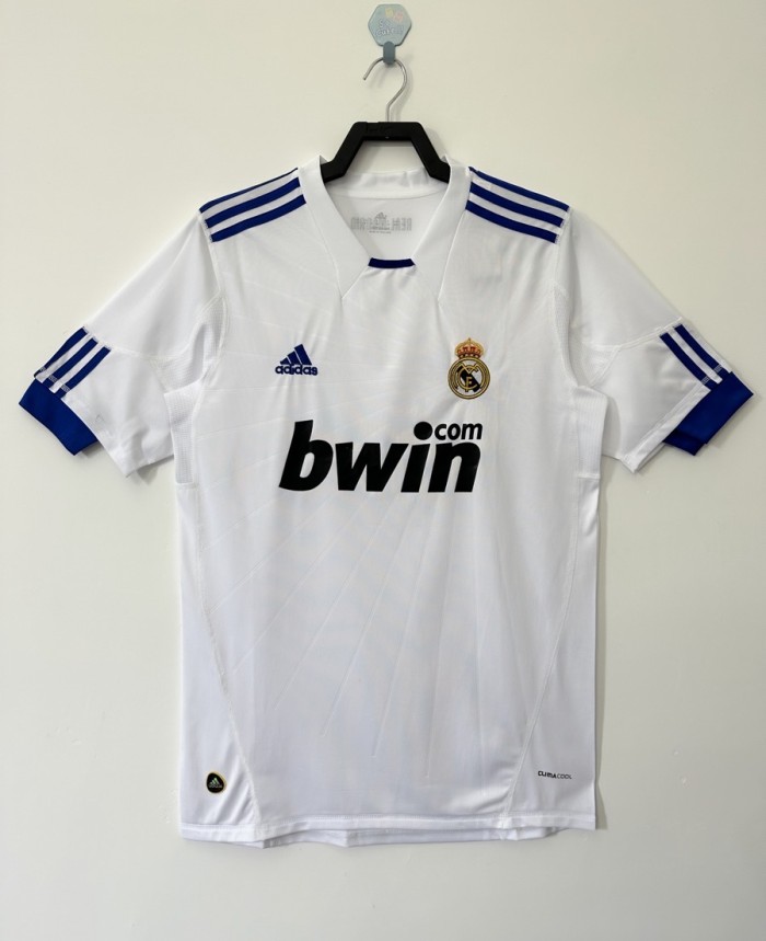 Real Madrid Home Retro Jersey 2010/11