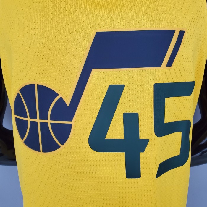 Donovan Mitchell Utah Jazz 2021 Swingman Jersey Yellow