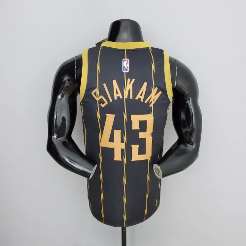 Pascal Siakam Toronto Raptors 2022 City Edition Swingman Jersey Black Gold