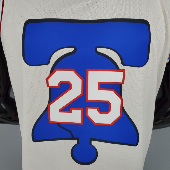 Ben Simmons Philadelphia 76ers Bonus Edition 2020/21 Swingman Jersey Off-White