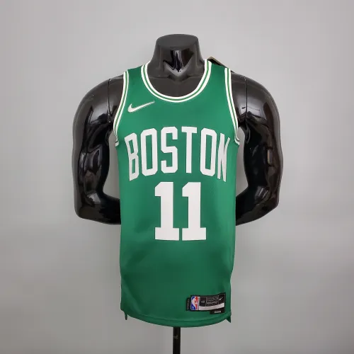 Kyrie Irving Boston Celtics 75th Anniversary Swingman Jersey Green