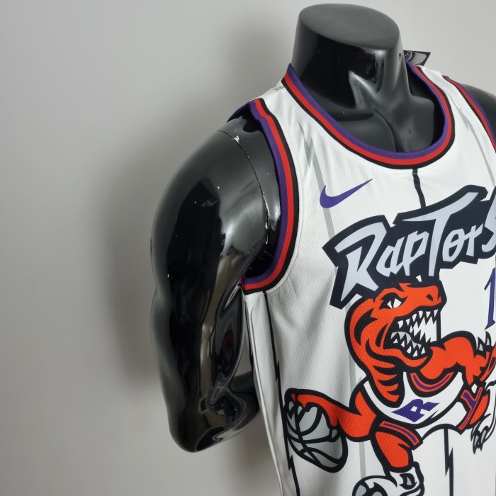 Vince Carter Toronto Raptors Swingman Jersey White