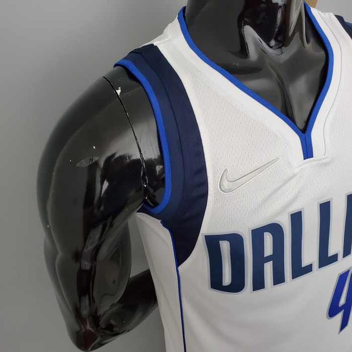 Dirk Nowitzki Dallas Mavericks 75th Anniversary Swingman Jersey White