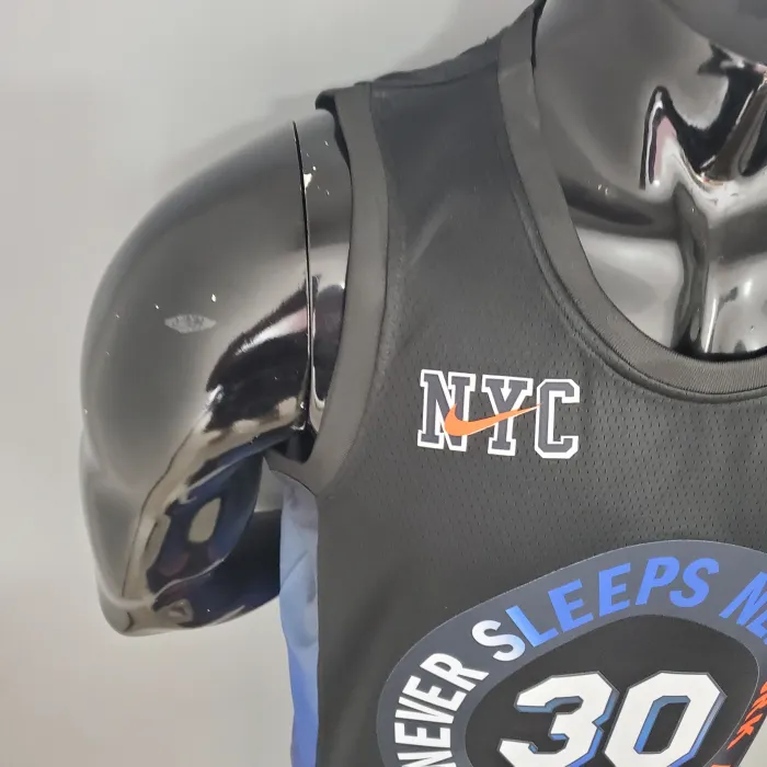 Julius Randle New York Knicks City Edition Swingman Jersey Black